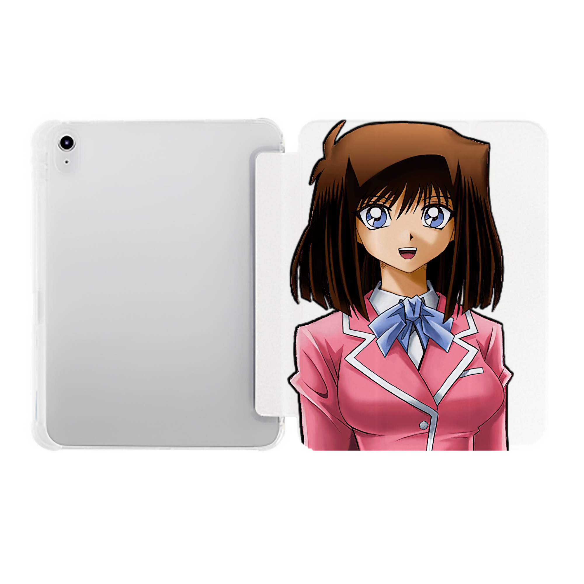 （画像用） 遊☆戯☆王 Yu-Gi-Oh! IPad ケース ペン収納付き 三つ折りスタンド PUレザー×シリコン 対応機種9.5/10.5/10.9インチ